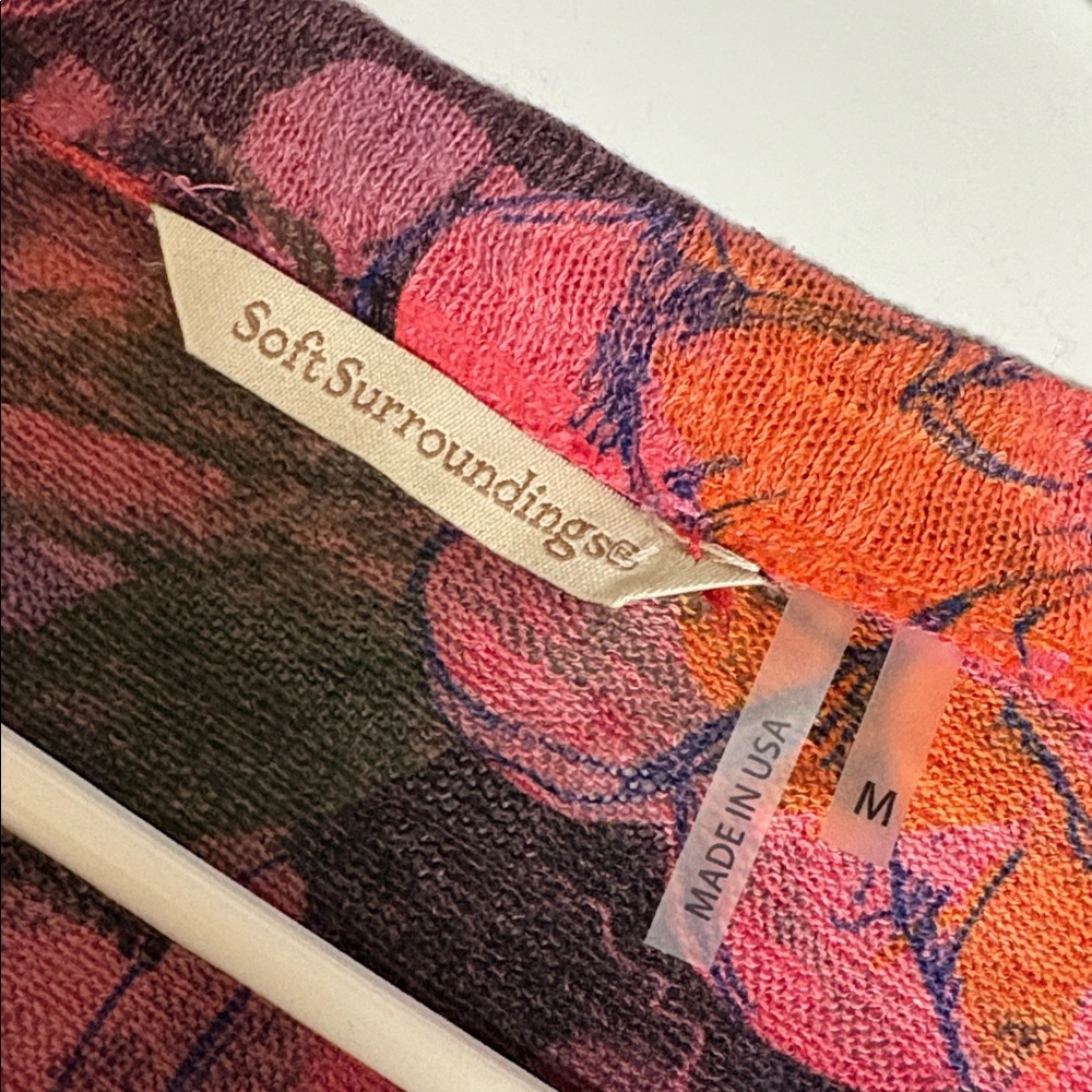 Soft surroundings floral tunic - Picture 2 of 6